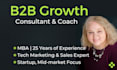be your b2b business consultant and coach