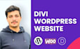 design divi theme wordpress website and landing pages