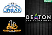 do unique real estate,property,home, construction logo