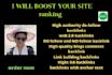 boost your site ranking