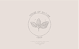 make botanical super unique hand drawn logo