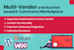 develop multivendor and auction ecommerce marketplace website