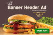 design awesome banner for advertising