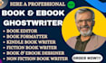 ghost write a nonfiction self help or wellness book