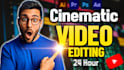 do cinematic video editing with professional color grading