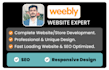 design weebly website redesign, fix, seo, responsive mobile