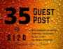 do 35 high quality guest post with permanent back links