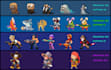 design stylized 2d game characters