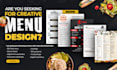 design restaurant menu digital menu modern menu