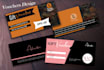 design gift voucher, coupon and certificate canva template