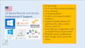 do USA based IT support  remote and onsite