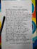 handwrite your letter in my neat cursive calligraphy style