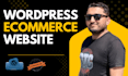 build wordpress ecommerce website using woocommerce