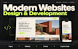 design and develop modern website using latest technologies