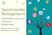 do adept social media management and content create or setup