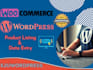 add 1000 products in woocommerce store,ecommerce store