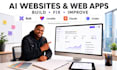 build ai websites and web apps with bolt, lovable, claude code and codex