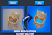 do background remove any photoshop editing, retouch, design
