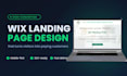 design a high converting wix landing page for your business