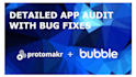 audit your bubble app