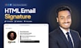 design clickable HTML email signature
