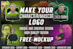 design logo mascot, esports game, sports, team, character for gamer streamer