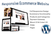 build responsive ecommerce website online store