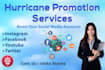 genuinely promote your social media profiles
