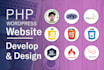 design and develop php and laravel website