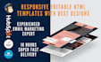 design responsive mailchimp html email templates newsletter