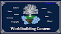 create content for your worldbuilding