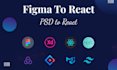 convert figma to react js or next js website