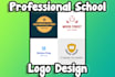design a school college university logo