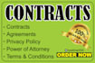 draft business legal agreement or contract
