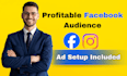 find perfect audience for your facebook ads with ads setup