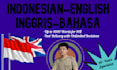 translate anything from indonesian to english and vice versa