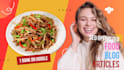 write food articles for your food blog