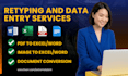 convert handwritten, pdf or scanned documents to editable word