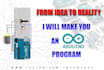 make you an arduino program