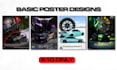 do custom car poster design in just 24 hours