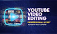do professional youtube video editing