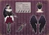 design a fantasy rpg dnd character reference sheet