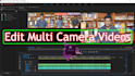 do professional multi camera video editing
