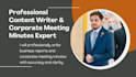 write business reports and corporate meeting minutes