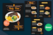 design food menu, restaurant menu