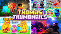 create detailed professional minecraft thumbnails