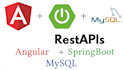 develop web application in java, spring boot and angular