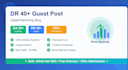 publish high da guest posts on general and multi niche blogs