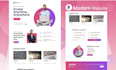 do website mockup, website UI UX, landing page design, sass website mockup figma