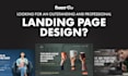 design creative and converting landing page